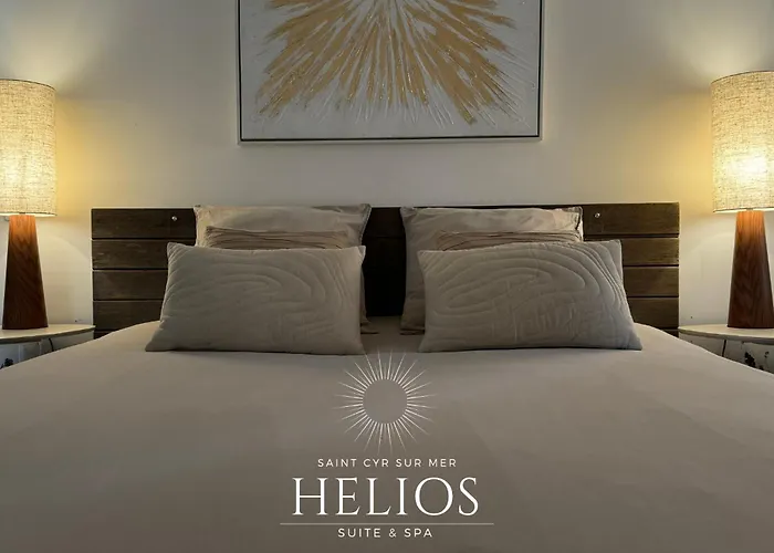 Jacuzzi Vue Sur Mer Helios Suite & Spa